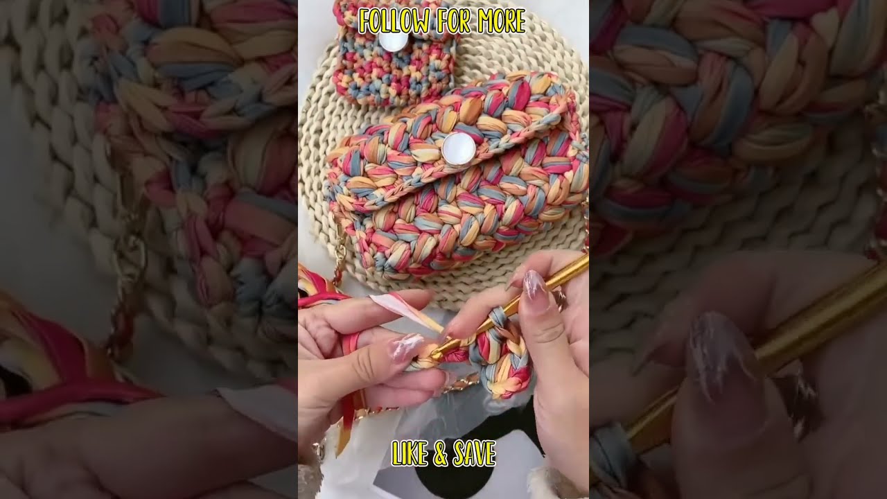 New Pattern Crochet Bag ||&bull;&bull;&deg;&deg;&bull;&bull;|| New Design Bag