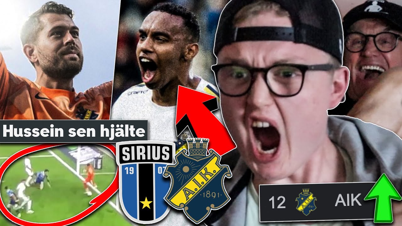 Bland det SJUKASTE jag sett!! - Sirius vs AIK