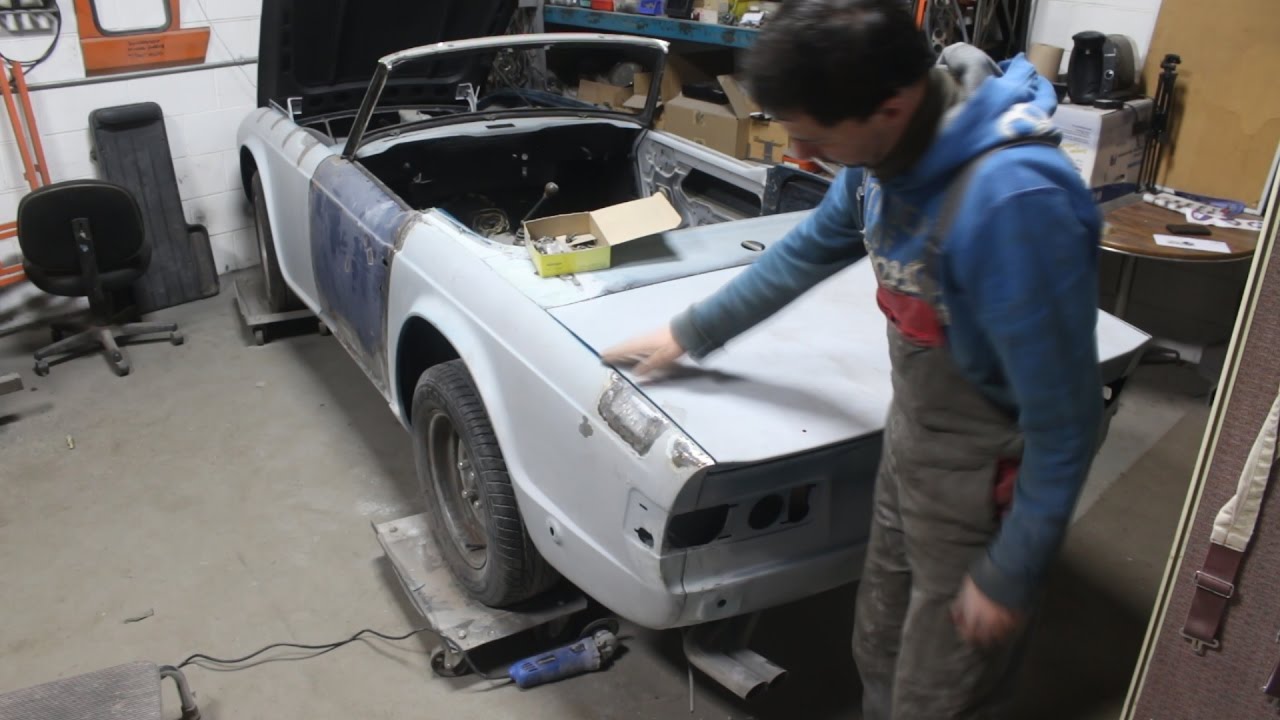 1973 Triumh TR6 Restoration Project - Part 9 - More bodywork