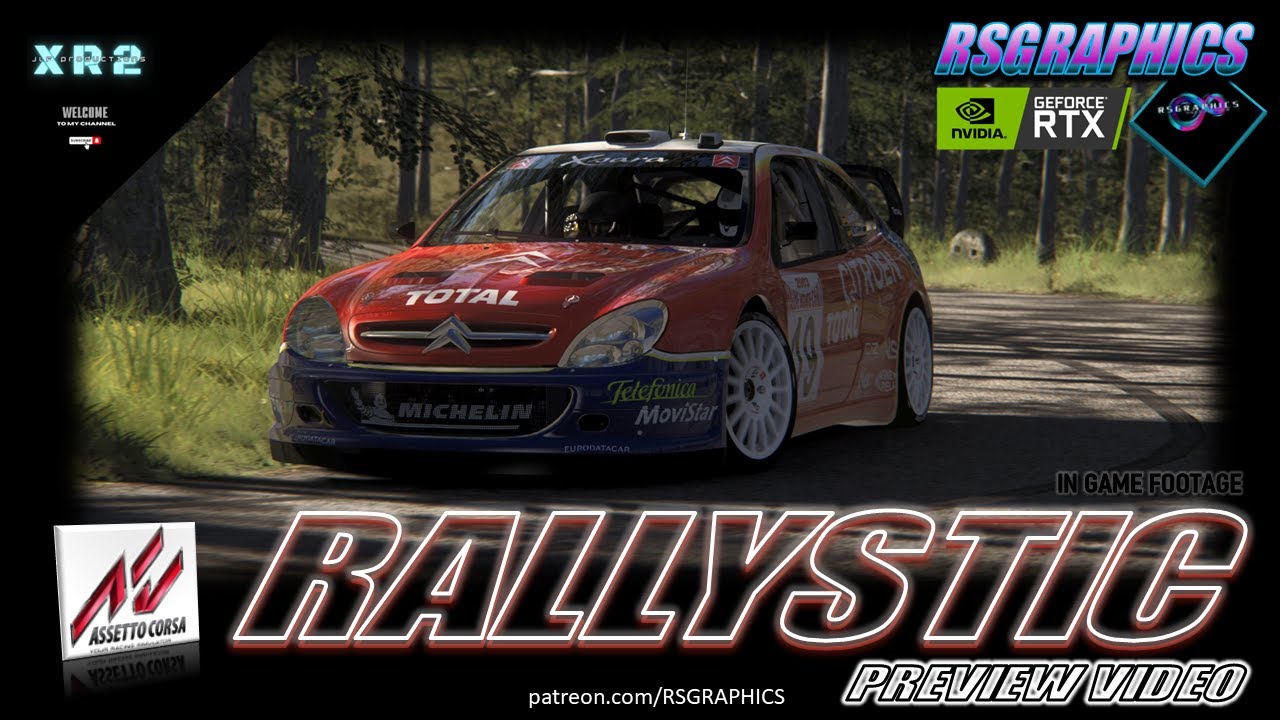 🎞️ASSETTO CORSA RALLY 4K RALLYSTIC SIMRALLY 2025 PREVIEW!