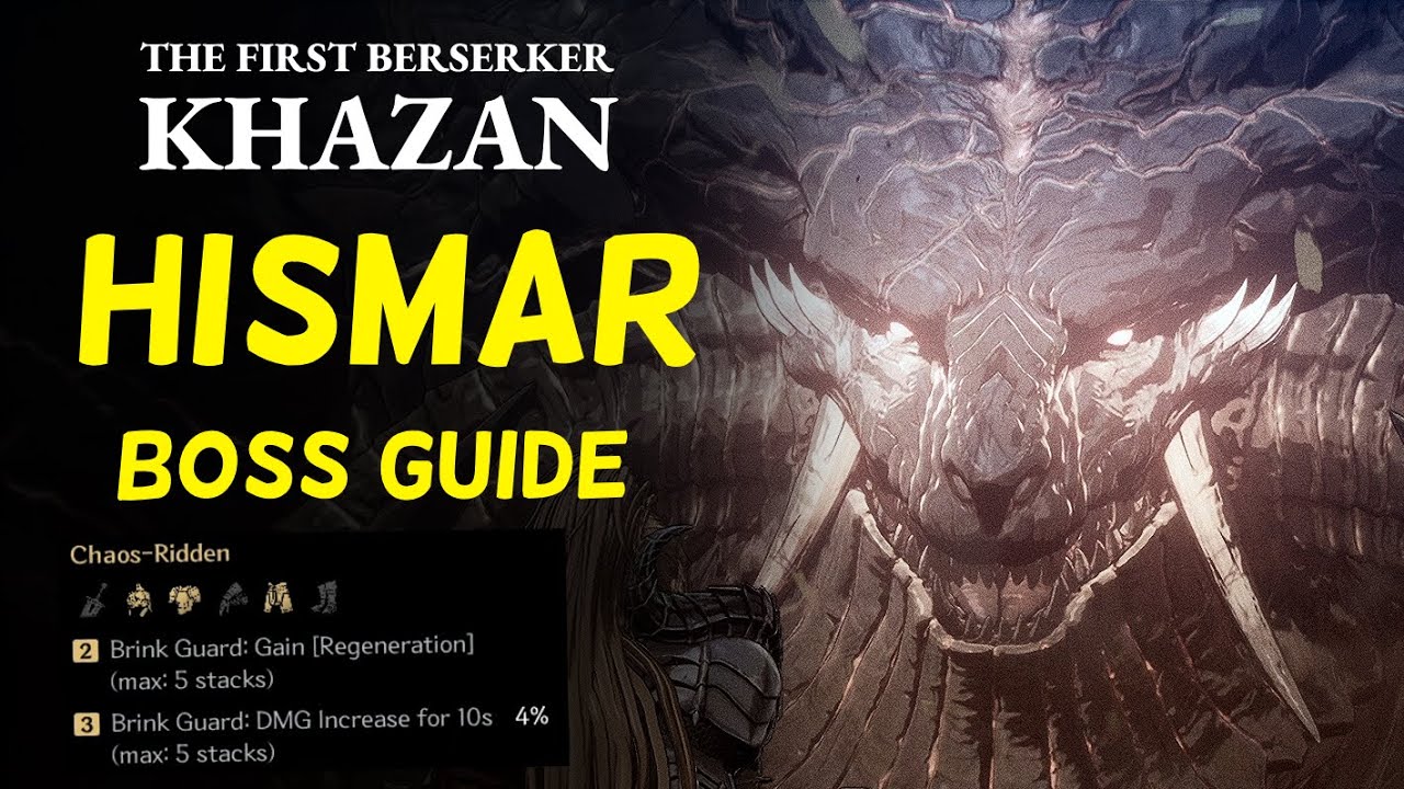 How to beat Hismar (Boss Guide) | The First Berserker: Khazan