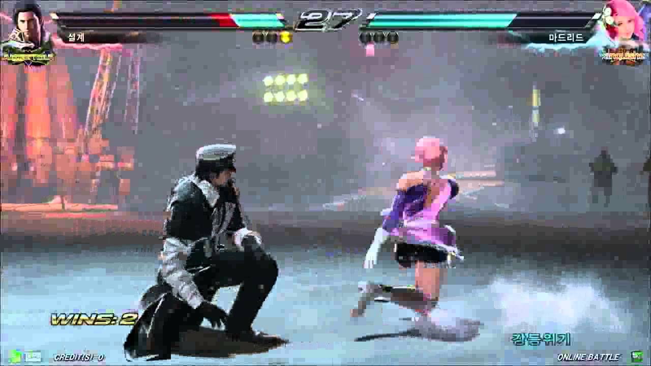 Tekken7 Claudio(Plan) vs Alisa(Madrid) korea online battle