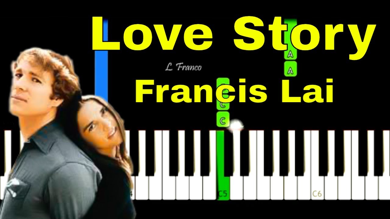 Love Story (Francis Lai) Easy piano Tutorial
