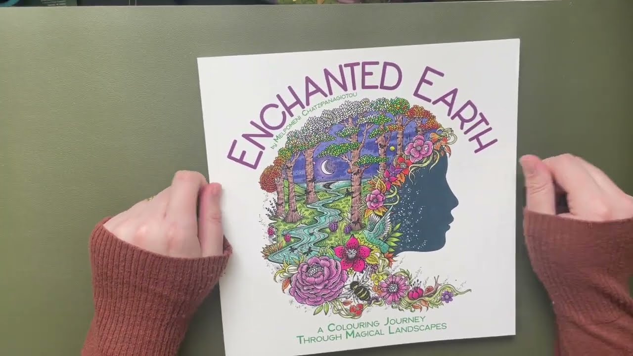 Pleasant surprise.. It's here Enchanted Earth by Melpomeni Chatzipanagiotou | Adult Colouring