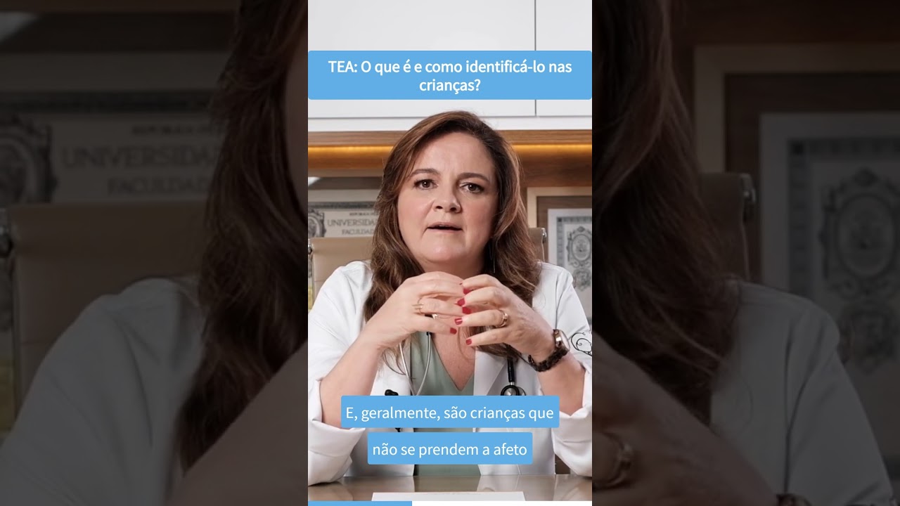 TEA: o que &eacute;, e como identific&aacute;-lo em crian&ccedil;as #shorts | Dra. Adriana Pires
