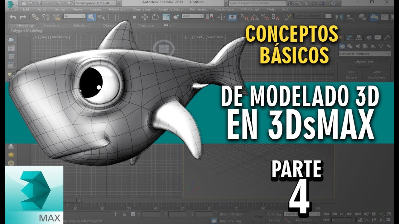 Conceptos básicos de modelado en 3DsMAX ::: Parte 4
