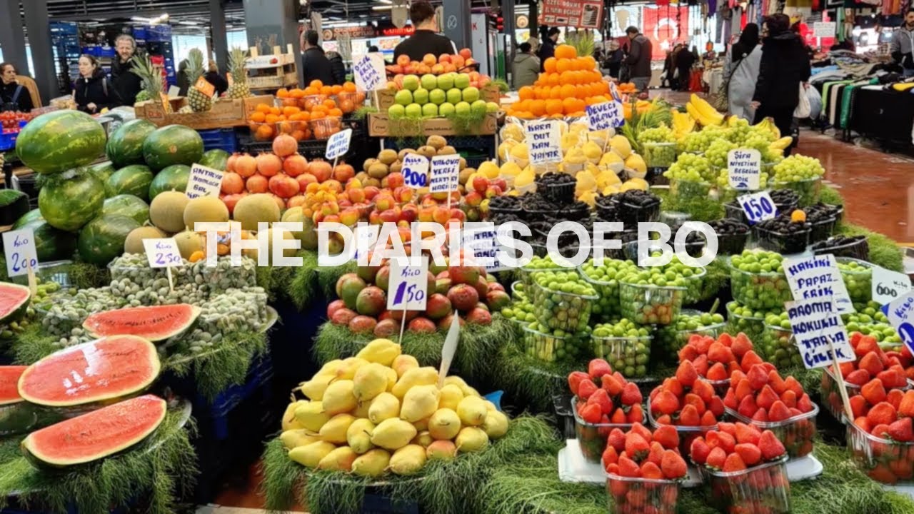 İstanbul'daki Yemek Maceram: Pazar, Reçel, Pilav & Kırklareli'ne Ev Dönüşü