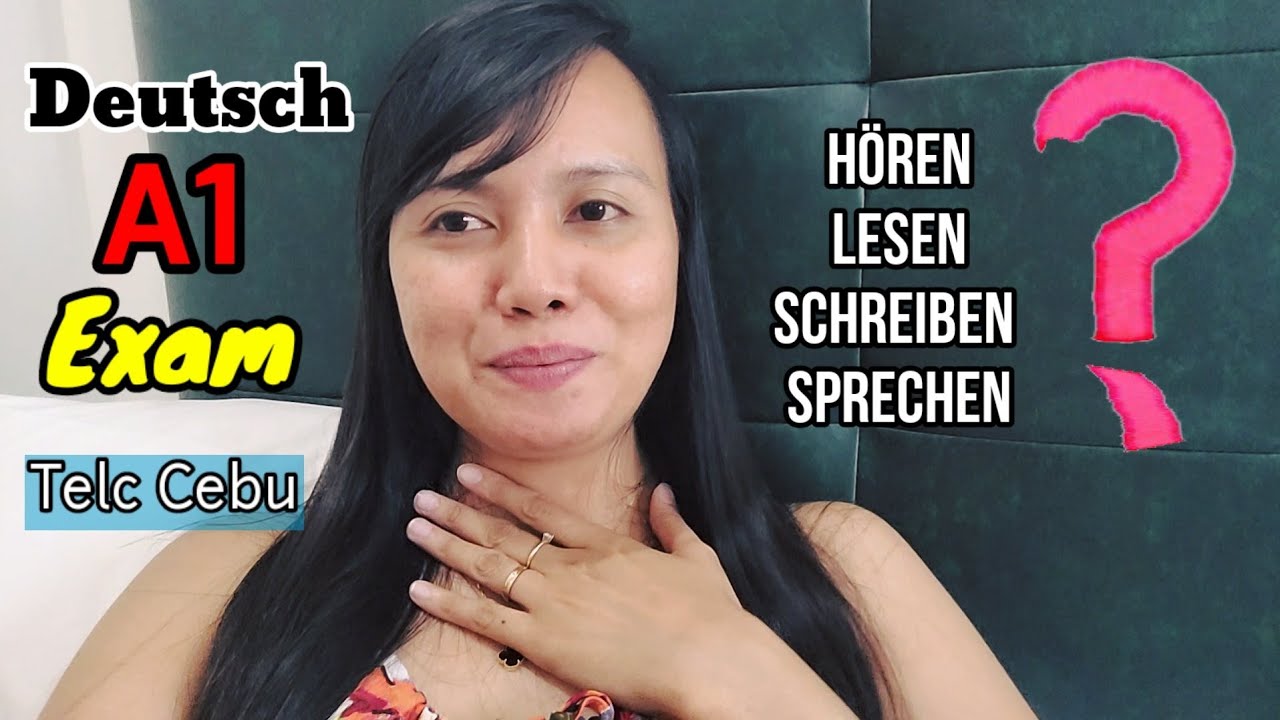 DEUTSCH A1 EXAM IN TELC CEBU 2021 | Experience & Tips