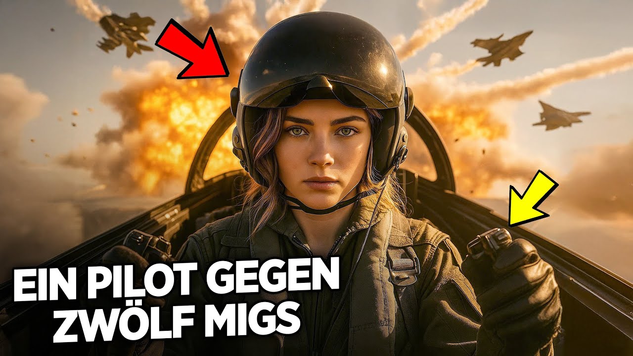 Man sagte, keine Frau könne eine F-16 fliegen – bis sie allein 12 MiGs gegenüberstand und gewann
