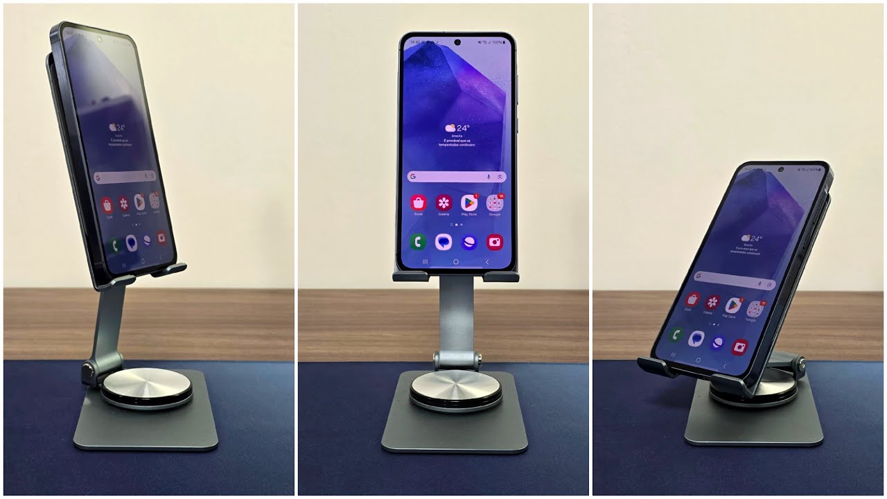MELHOR Suporte de Celular e Tablet! Girat&oacute;rio e Ajust&aacute;vel!