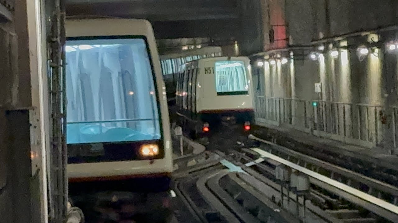 [METRO] Ligne 2 🔴 passage + trajet avec les rame HP 51 ,HP 57,HP 32 