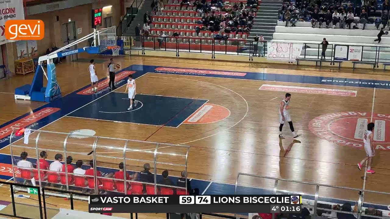 Generazione Vincente Vasto Basket - Lions Bisceglie