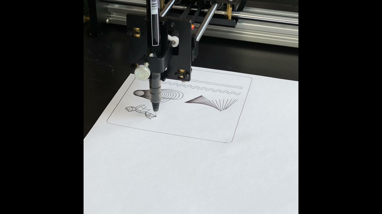 iDraw Metal A4 - Generative benchy full plot