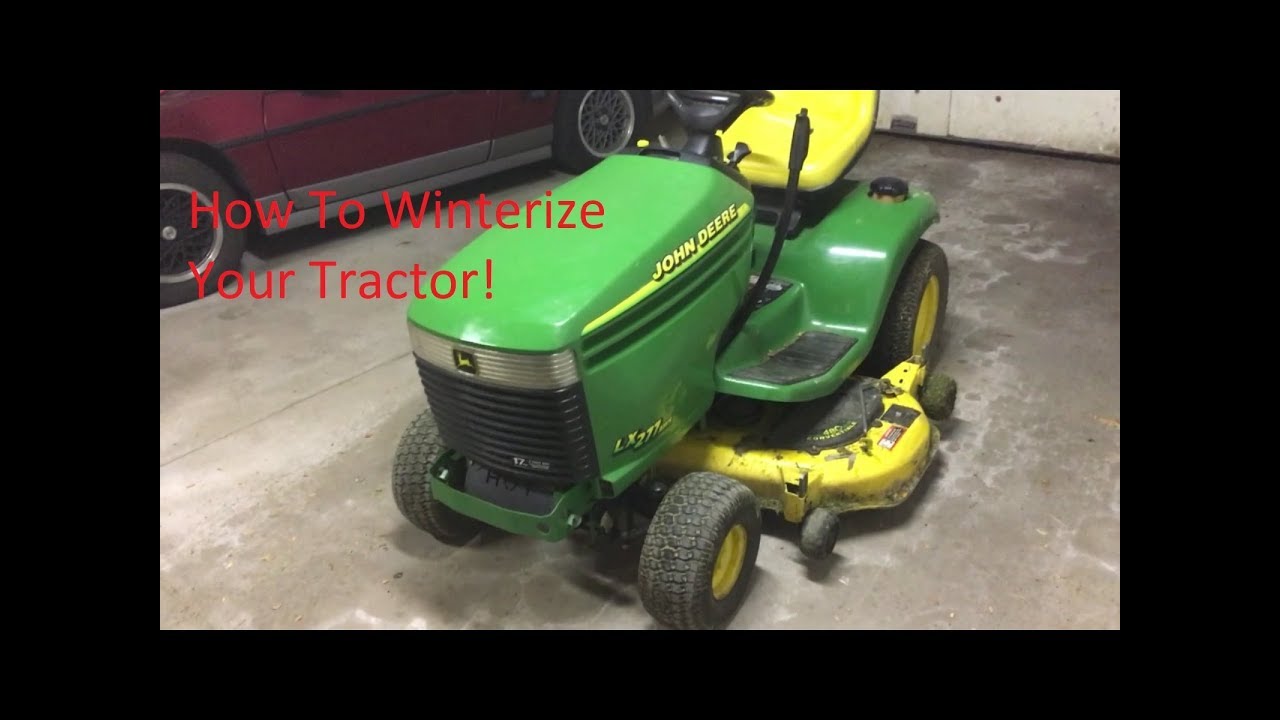 How to Remove your John Deere Mower Deck - LX 277 AWS