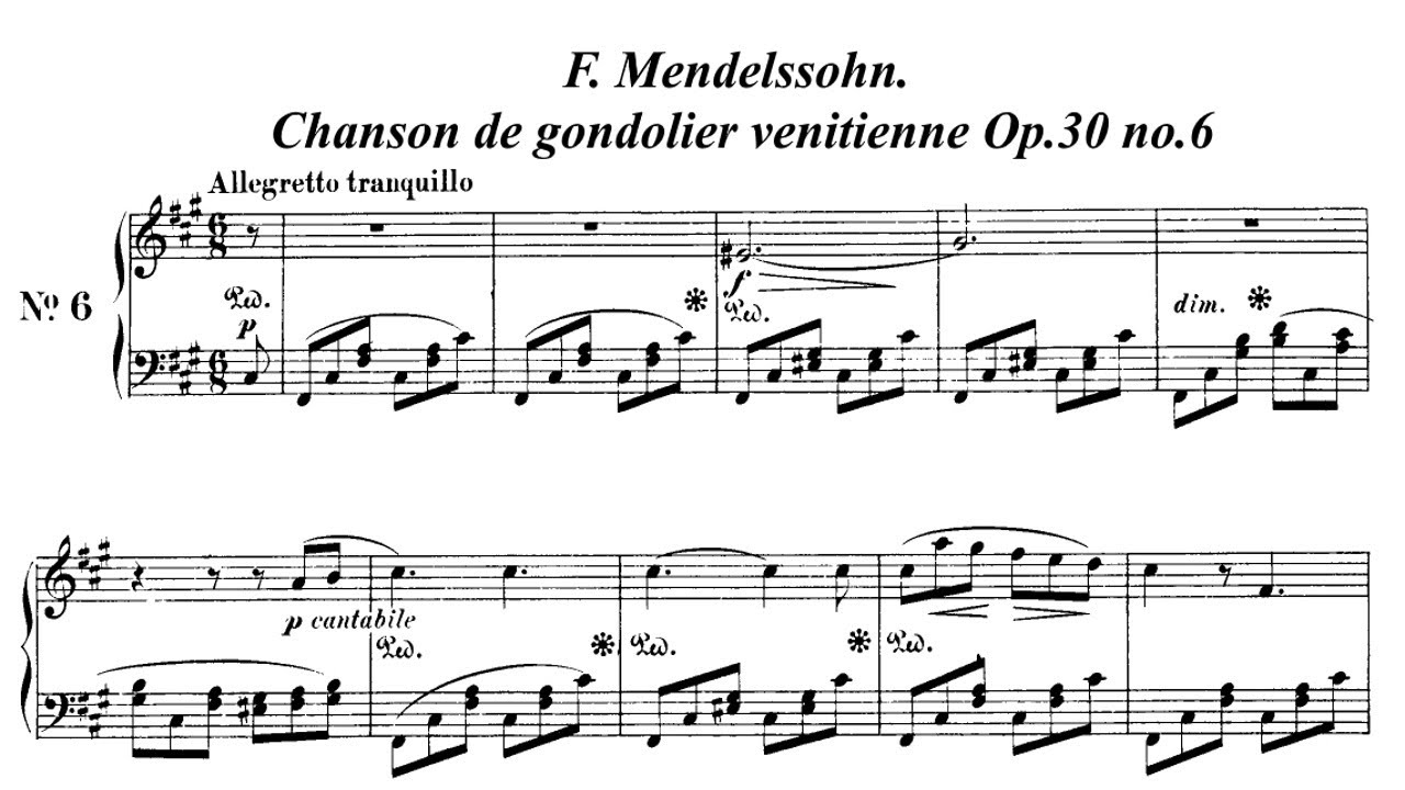 F. Mendelssohn - 