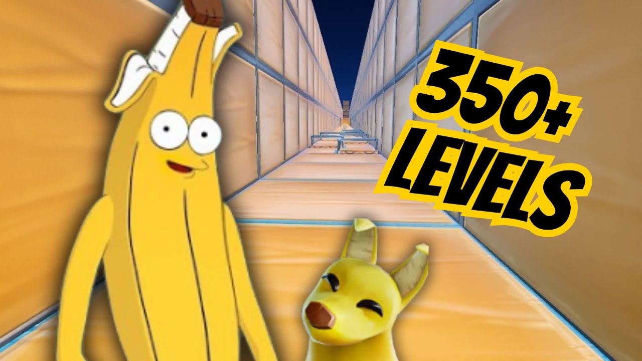 ✅BANANA PARKOUR 350+💥Code: 2677-1763-9346 ❗ FORTNITE PARKOUR & DEATHRUN