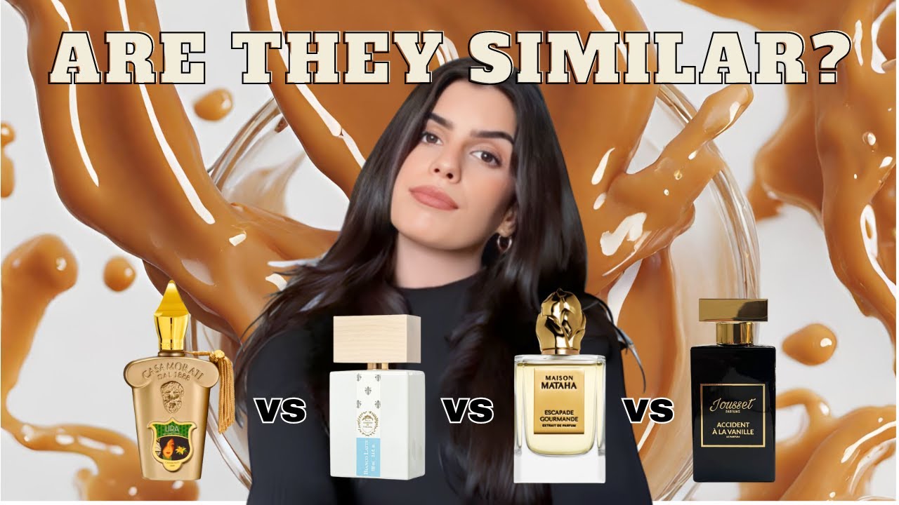 Are these gourmand fragrances similar? Bianco Latte, Escapade Gourmande, Accident a la Vanille, Lira