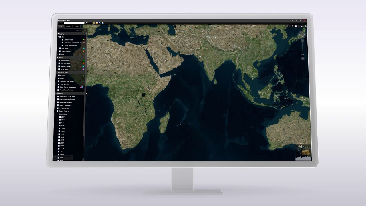 Understand end-to-end supply chain impacts with Eikon Interactive Maps