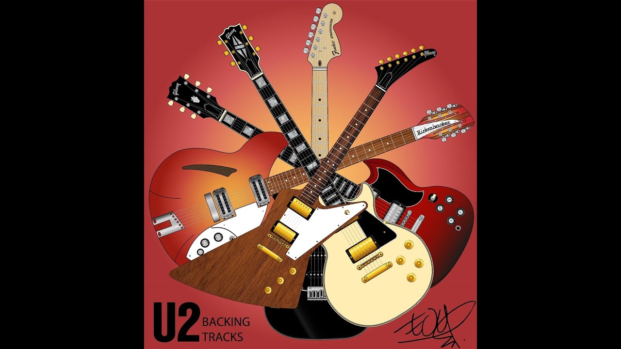 U2 - Until The End Of The World (Guitar Backing Track) Eb