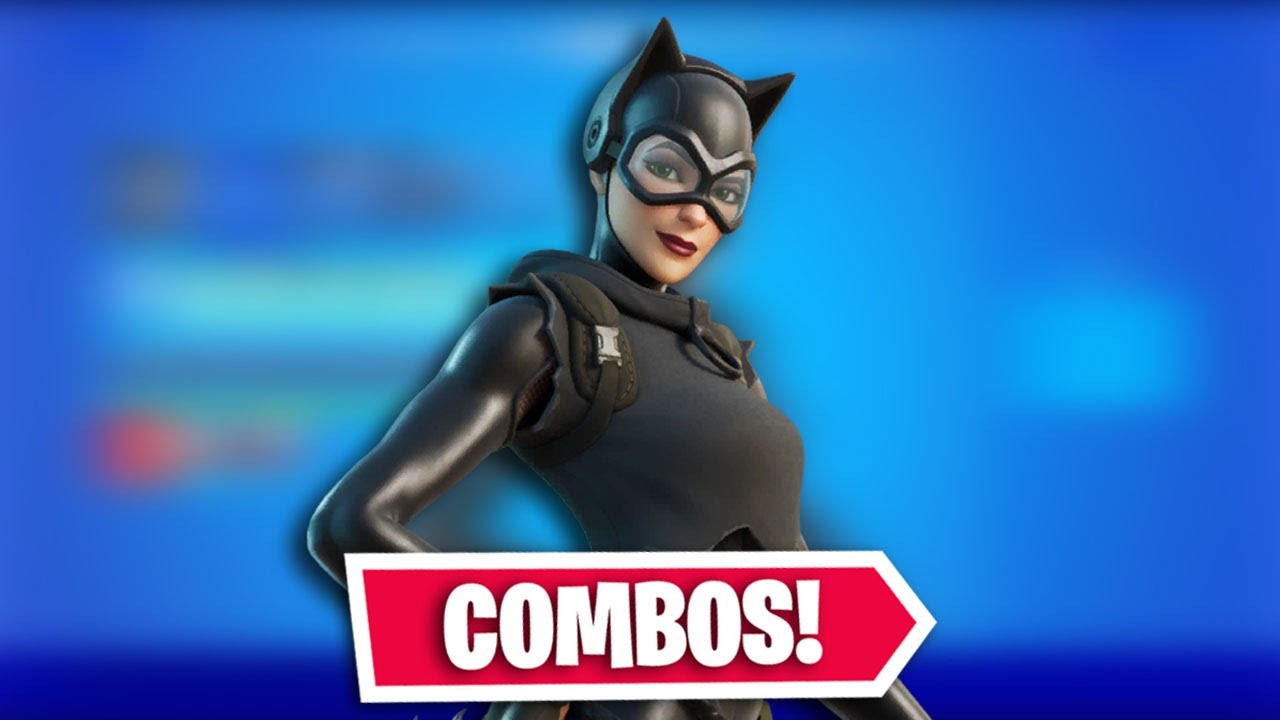 FORTNITE CATWOMAN ZERO COMBOS IN LESS THAN A MINUTE! #Shorts