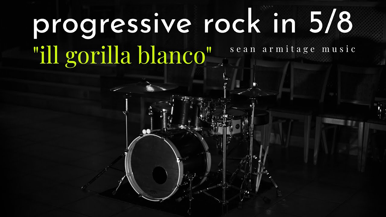 Drumless Backing Track Prog Rock in 5/8 Time (108 BPM)