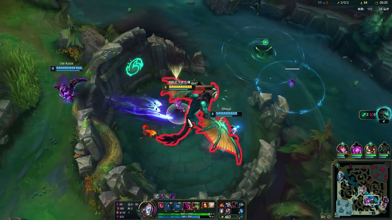 英雄联盟美服Rank Solo——yeaa—— 小丑 jg 9/0/13