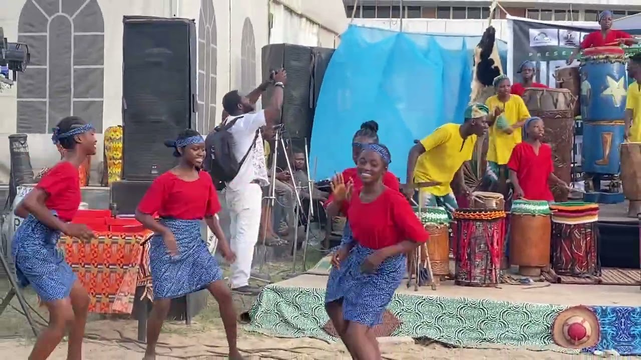 World drummers day 2023 performance by Footprints of David