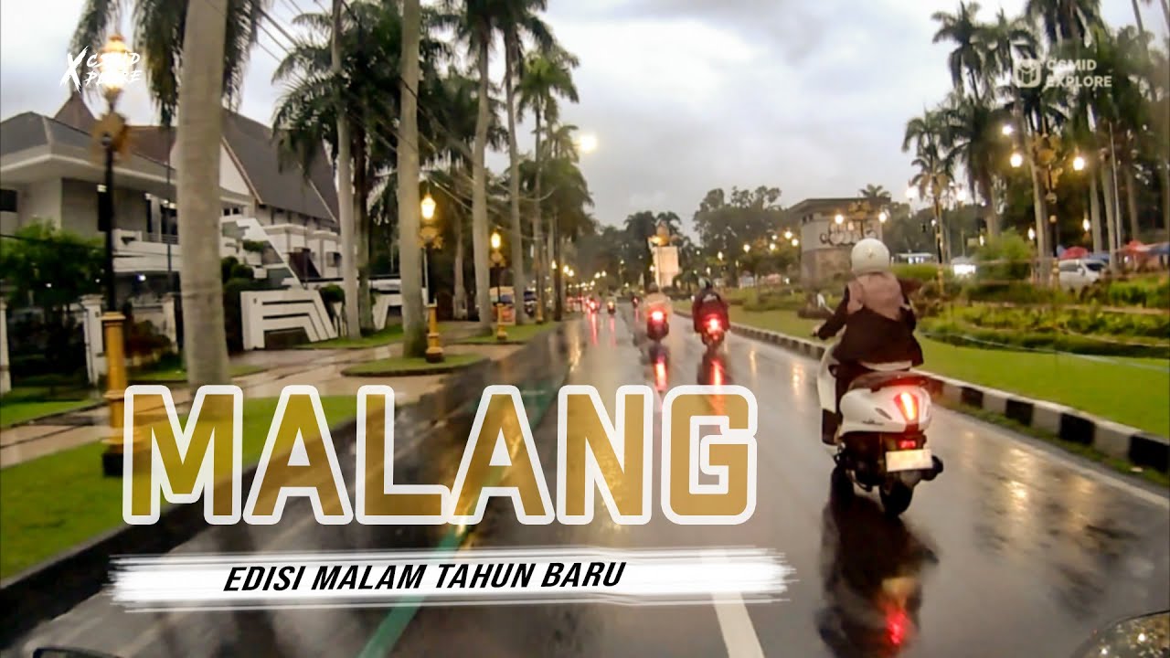 Hujan Deras Gas Motovlog Kota Malang Edisi Malam Tahun Baru 2025 ke Malang Heritage Kayutangan