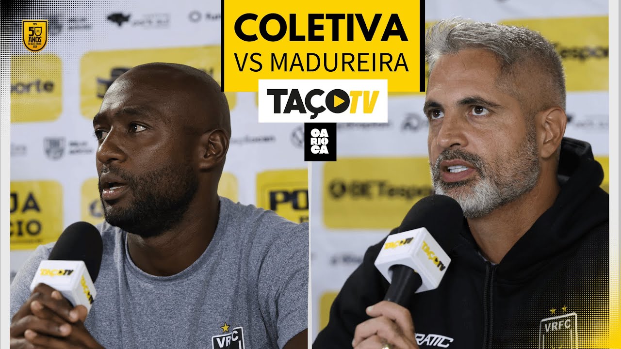 TAÇOTV - COLETIVA VOLTA REDONDA X MADUREIRA