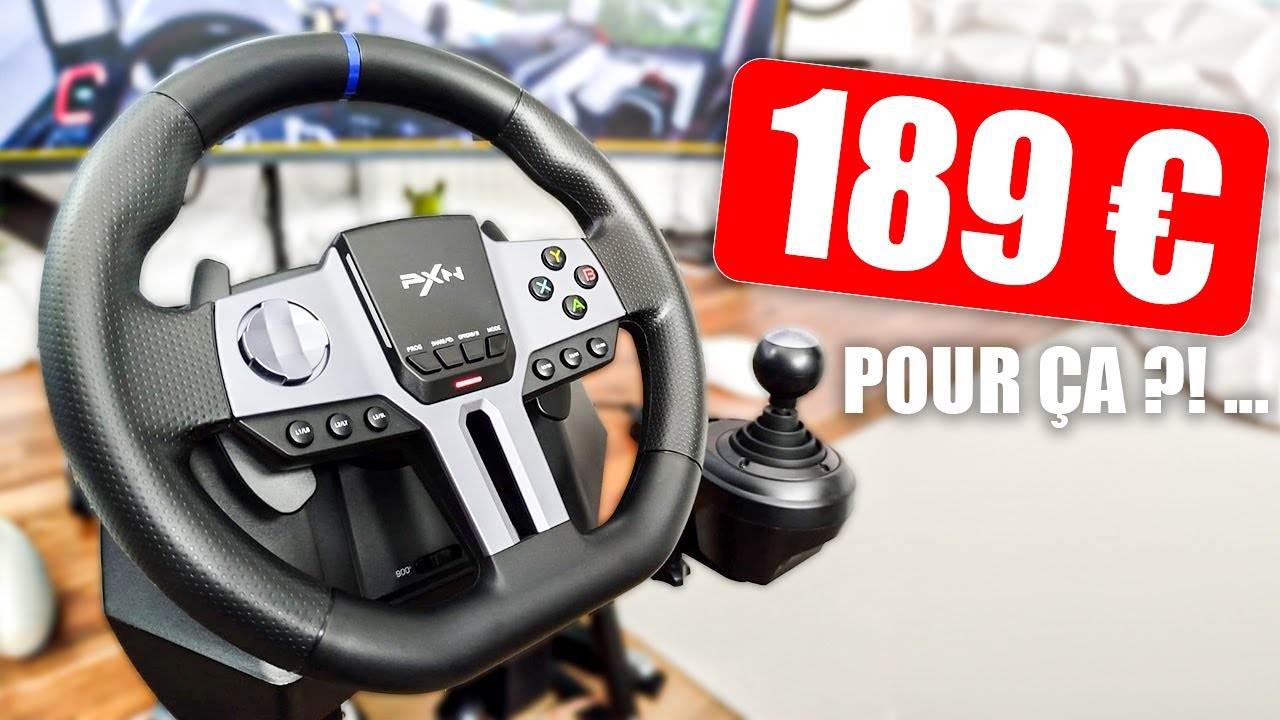 PXN V9 Gen2 - Ce volant 3 en 1 à moins de 200€