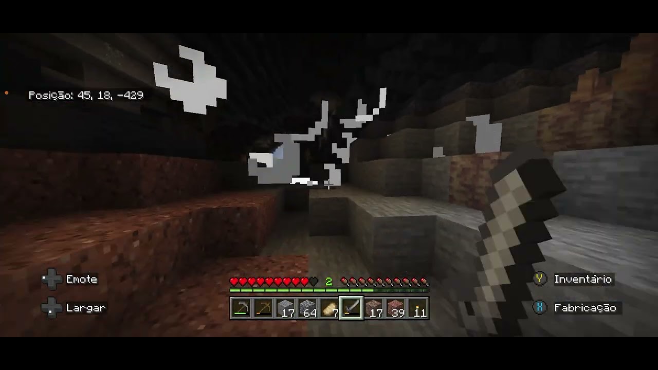 Minecraft survival #2 íamos perdendo tudo