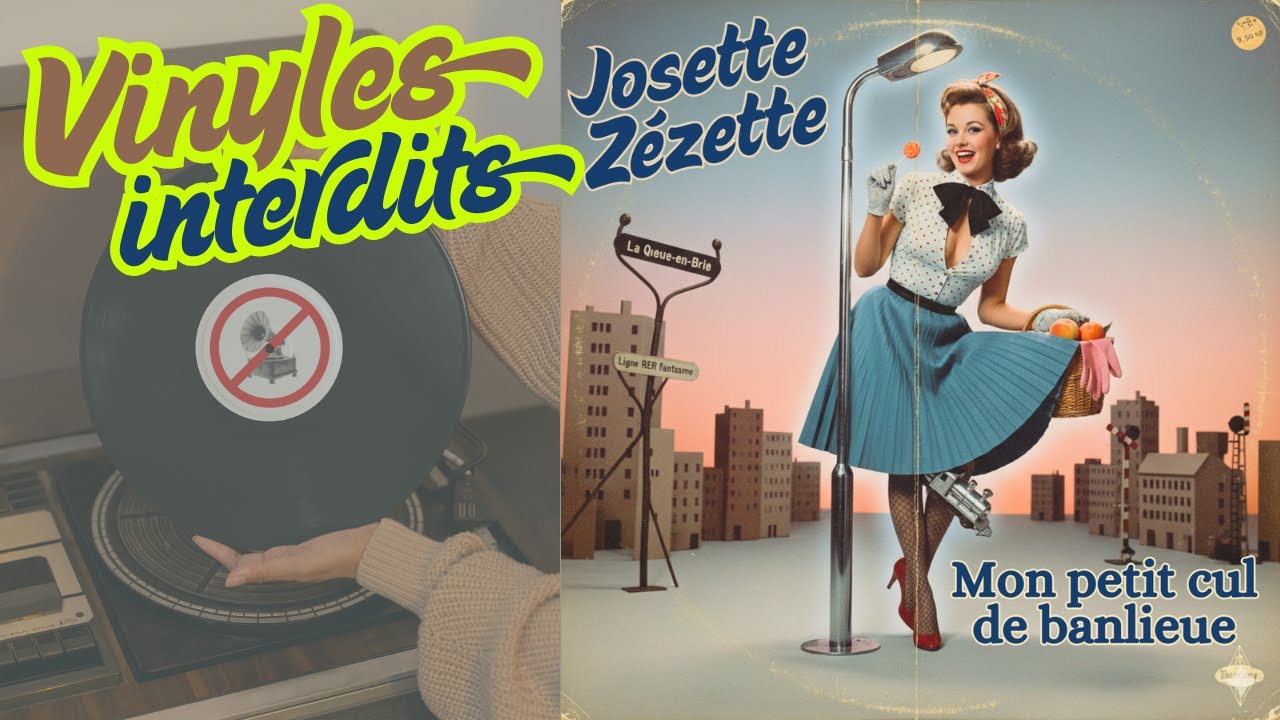 Mon petit cul de banlieue – Josette Zézette (1957) | Vinyle rare – chanson oubliée des faubourgs