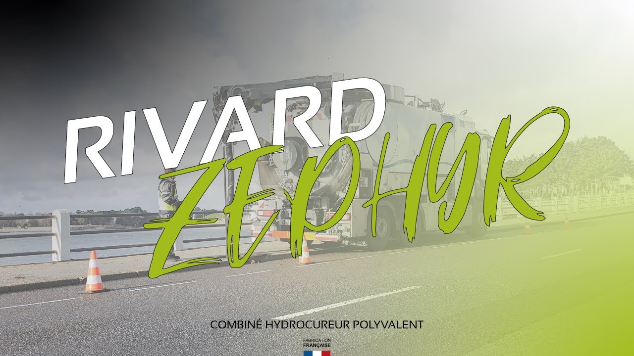 Lancement du ZEPHYR, le combiné hydrocureur agile par RIVARD