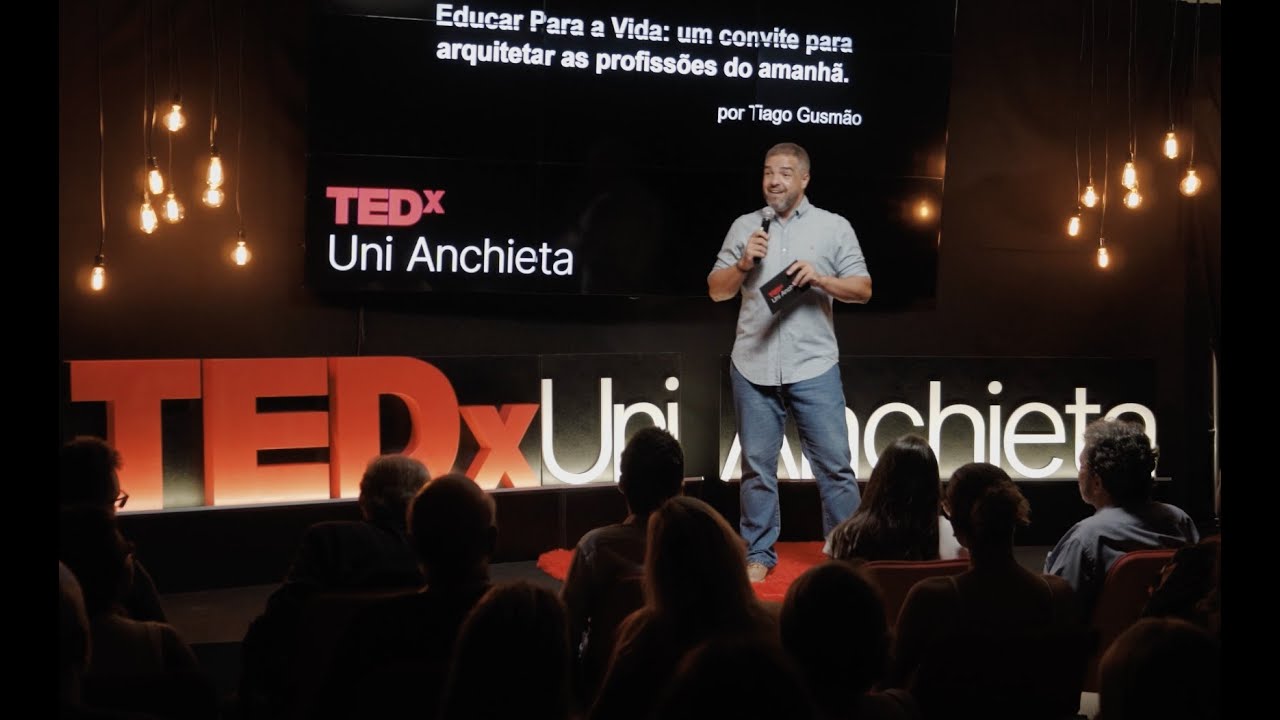 Educar para a vida! | Tiago Gusm&atilde;o | TEDxUni Anchieta
