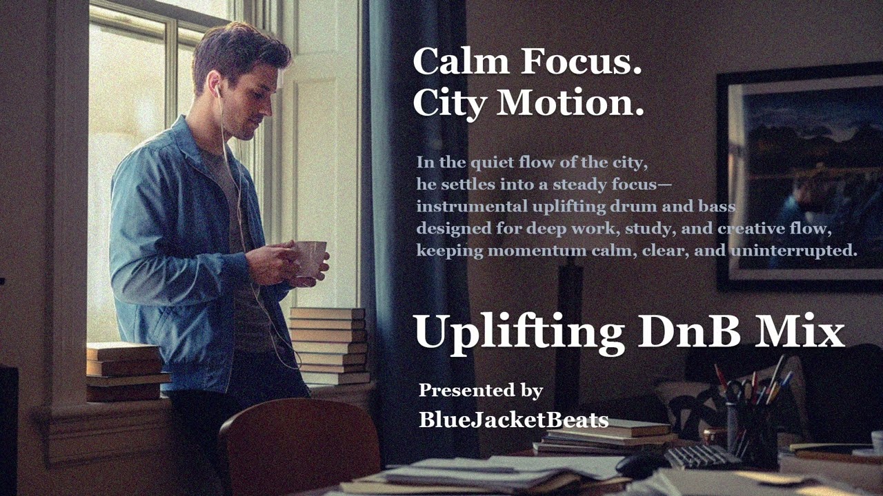 🎧 Uplifting DnB Mix — After Work City Focus