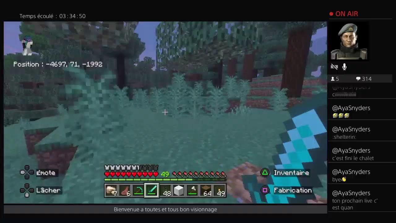 Minecraft:nouveau monde tu veux jouer avec nous ?