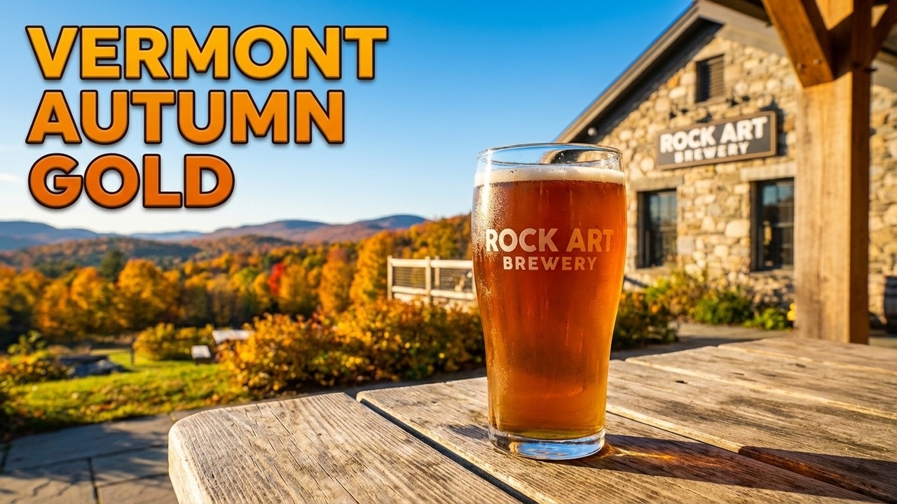Chasing Vermont's Fall Colors with Rock Art Brewery