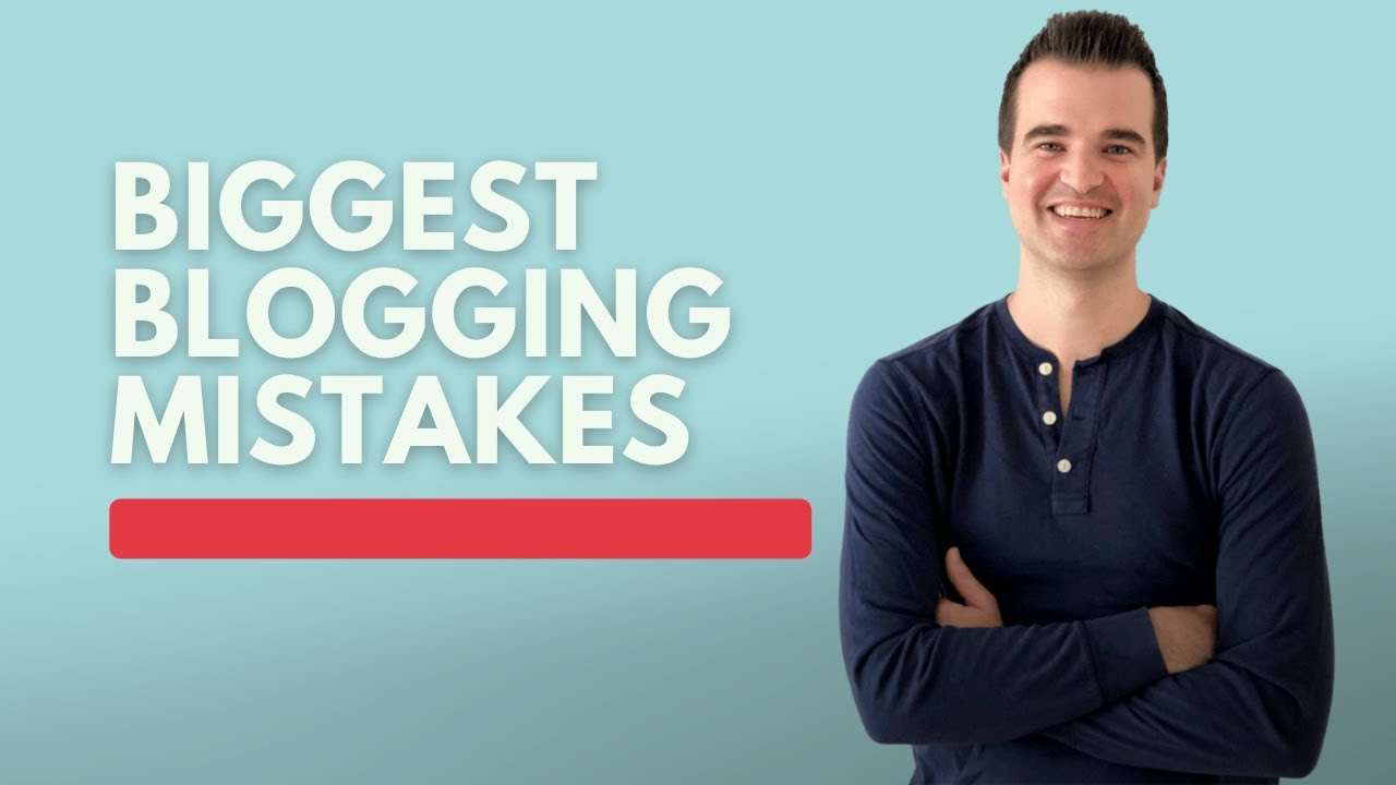 The 5 BIGGEST Blogging Mistakes To Avoid When Starting A Blog