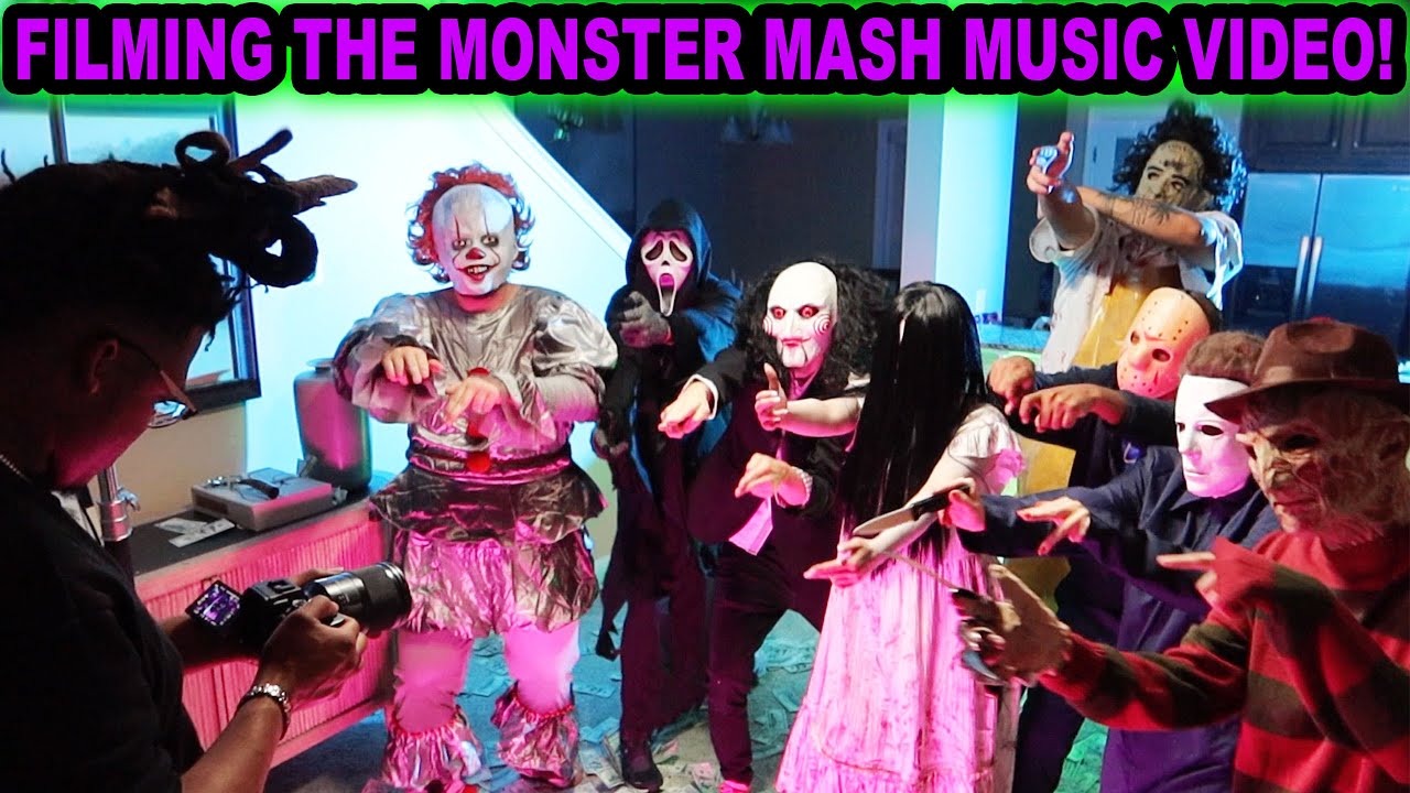 СЪЕМКИ КЛИПСА «MONSTER MASH»!