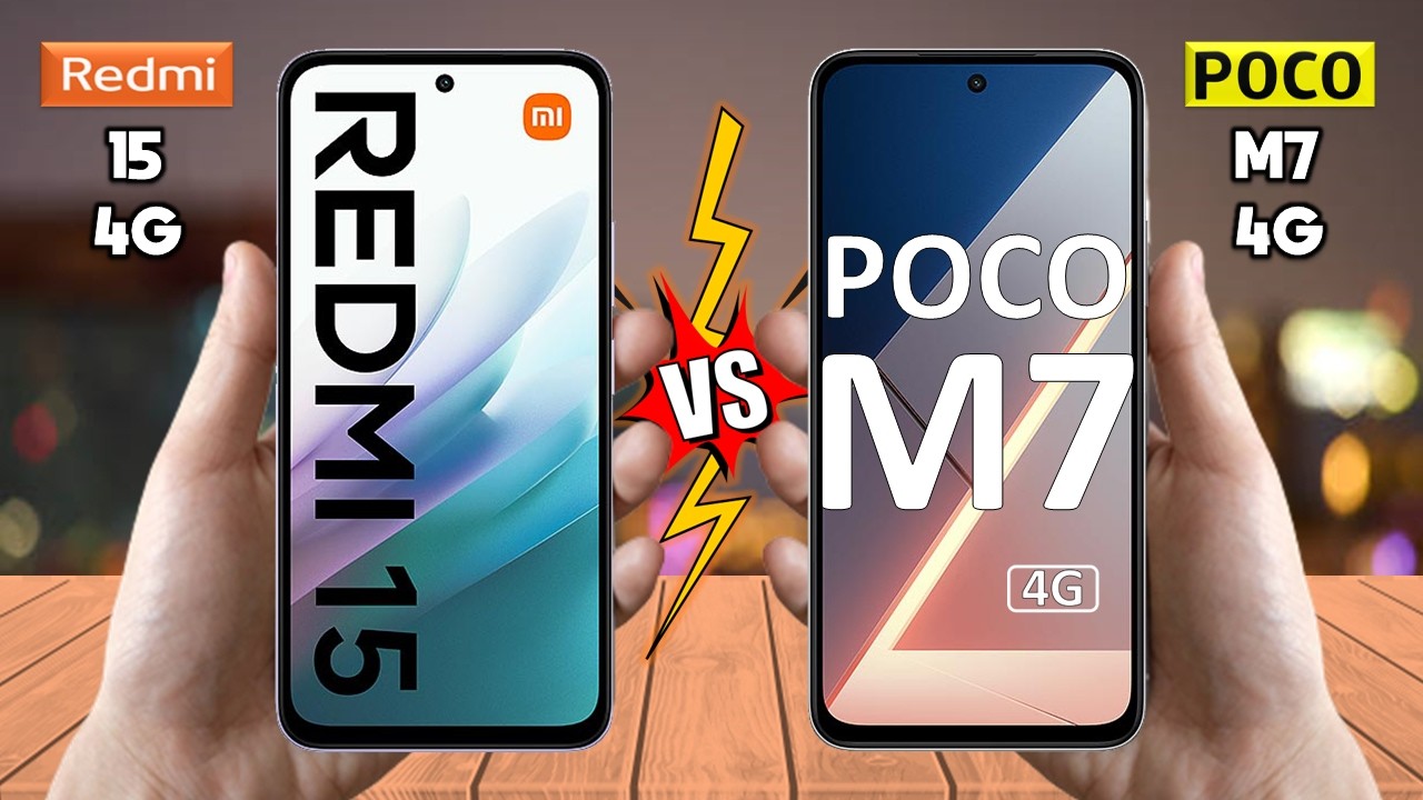 Redmi 15 4G Vs Poco M7 4G - Full Comparison 🔥 Which is BEST for You?