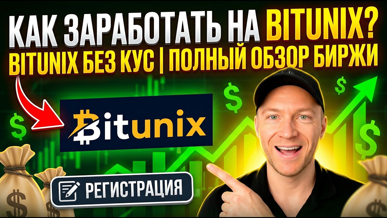 Как Заработать на Bitunix. Биржа Без KYC Bitunix. Полный Обзор Биржи Bitunix. Регистрация на Bitunix
