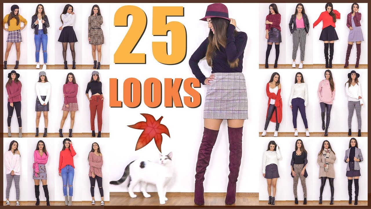 25 OUTFITS  | FALL LOOKBOOK 2018 🍁| HERBST FASHION | KINDOFROSY
