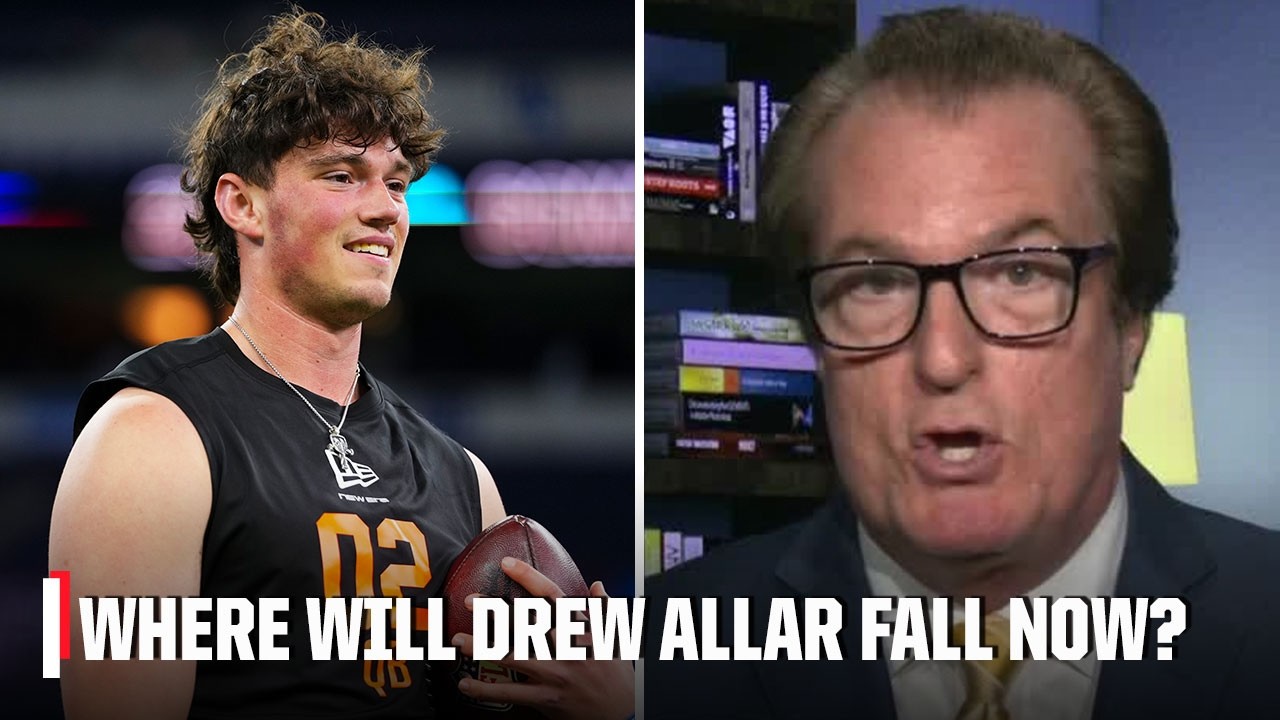 Drew Allar showing out at Penn State Pro Day 👀 Mel Kiper Jr. sees a FEW FITS... | NFL Draft Daily