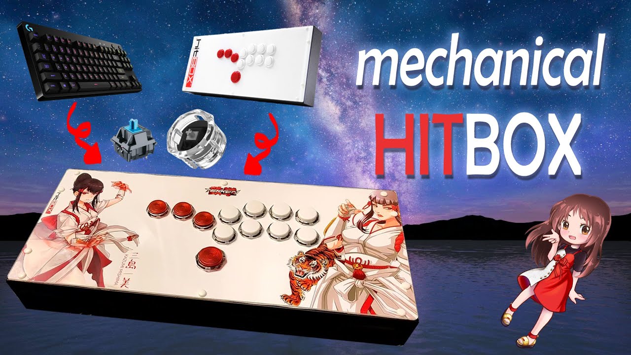 Modding Hitbox with Gamerfinger HBFS-G3 and Cherry MX!?!