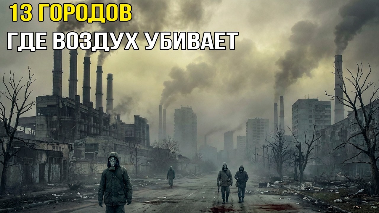 ЖИТЬ ЗДЕСЬ — МЕДЛЕННАЯ СМЕРТЬ! 13 Самых Токсичных Городов Планеты, где Люди Всё Ещё Живут!