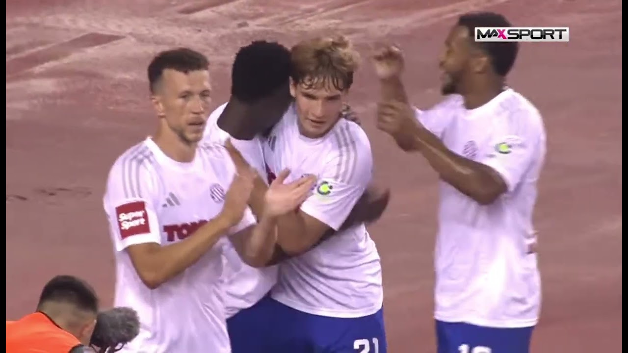 Bamba, Hajduk : Slaven Belupo gol za 2:0.