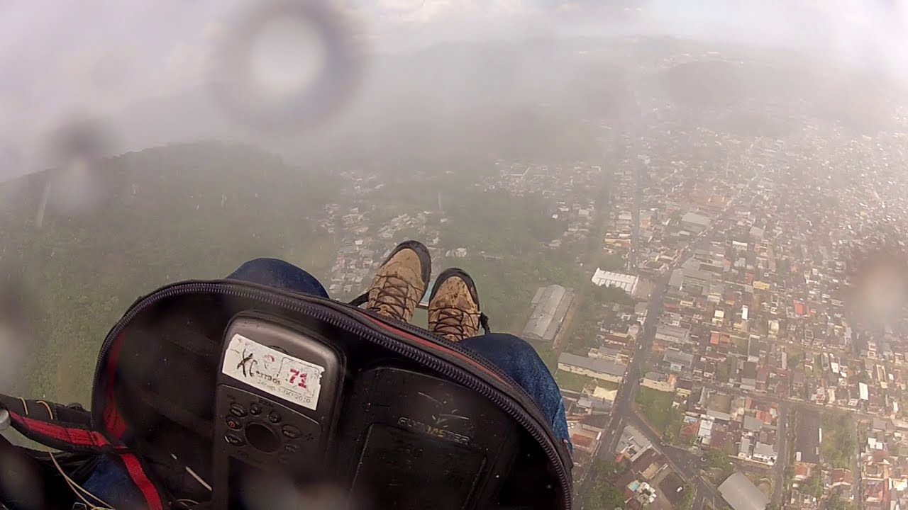 Paragliding  Simeria - Rain..  Storm ...  - Muita Chuva