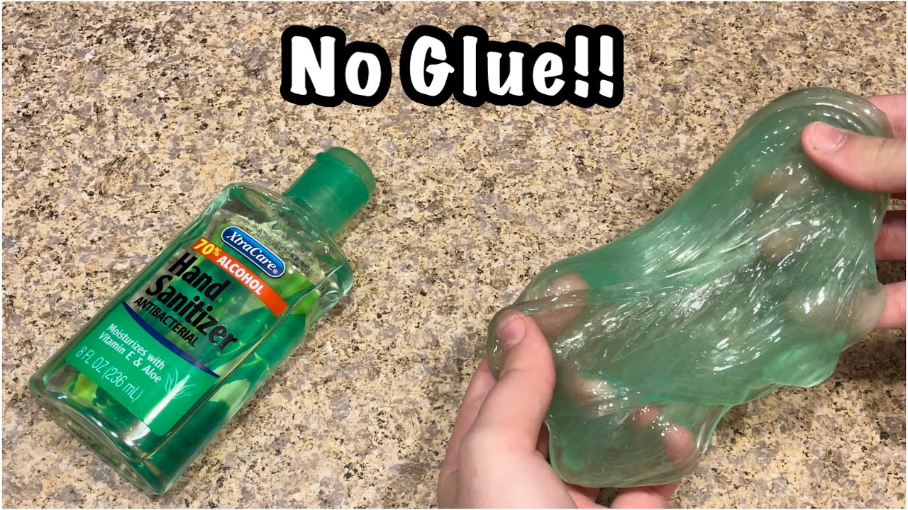 Hand Sanitizer Slime!! 🧼🫢🫧 How To Make No Glue Hand Sanitizer Slime!!