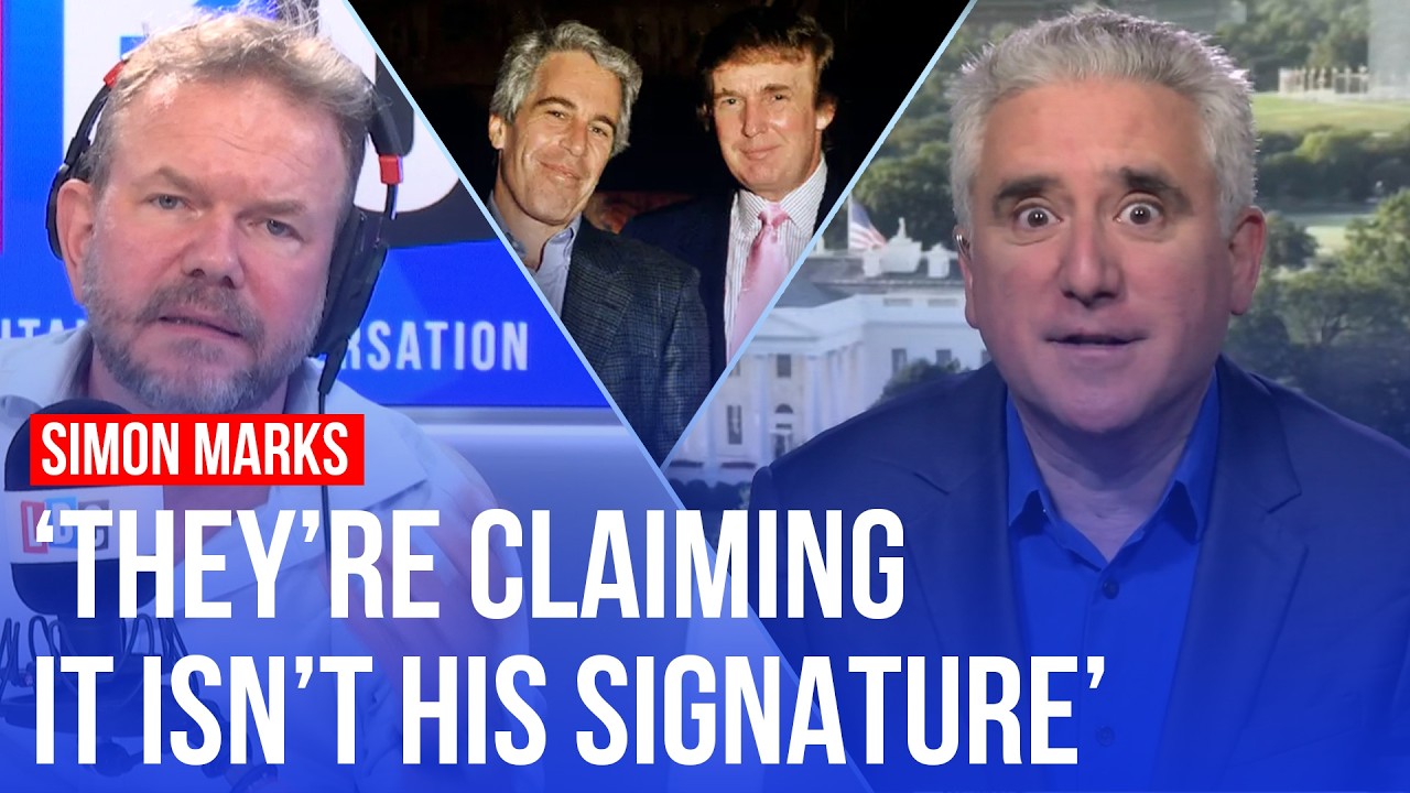 'Deny and distract': Simon Marks on Trump's response to Epstein note | LBC
