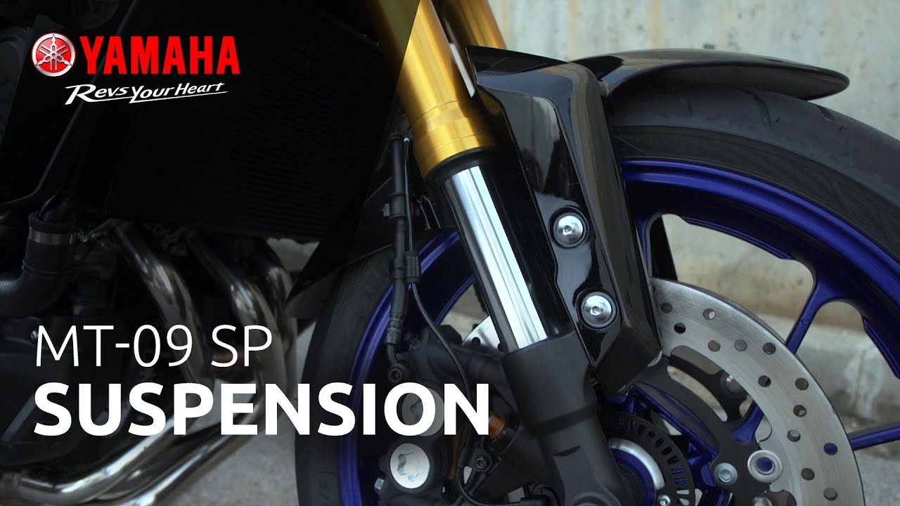2018 Yamaha MT-09 SP - Technical video 2 | Suspension